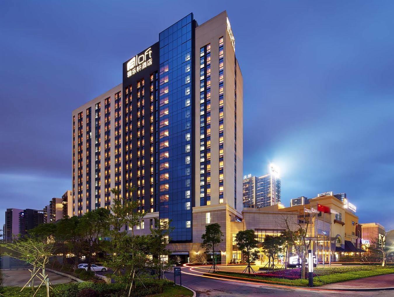 Готель Aloft Dynamic Town Шеньчжень Екстер'єр фото